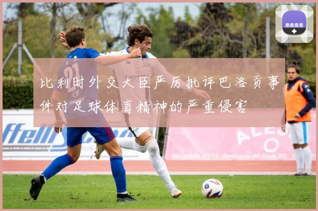 比利时外交大臣严厉批评巴洛贡事件对足球体育精神的严重侵害